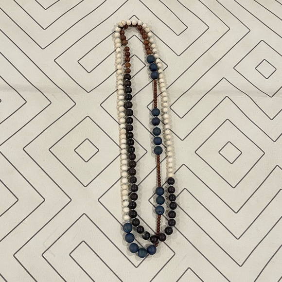Debbie Clemens Beaded Double Wrap Necklace